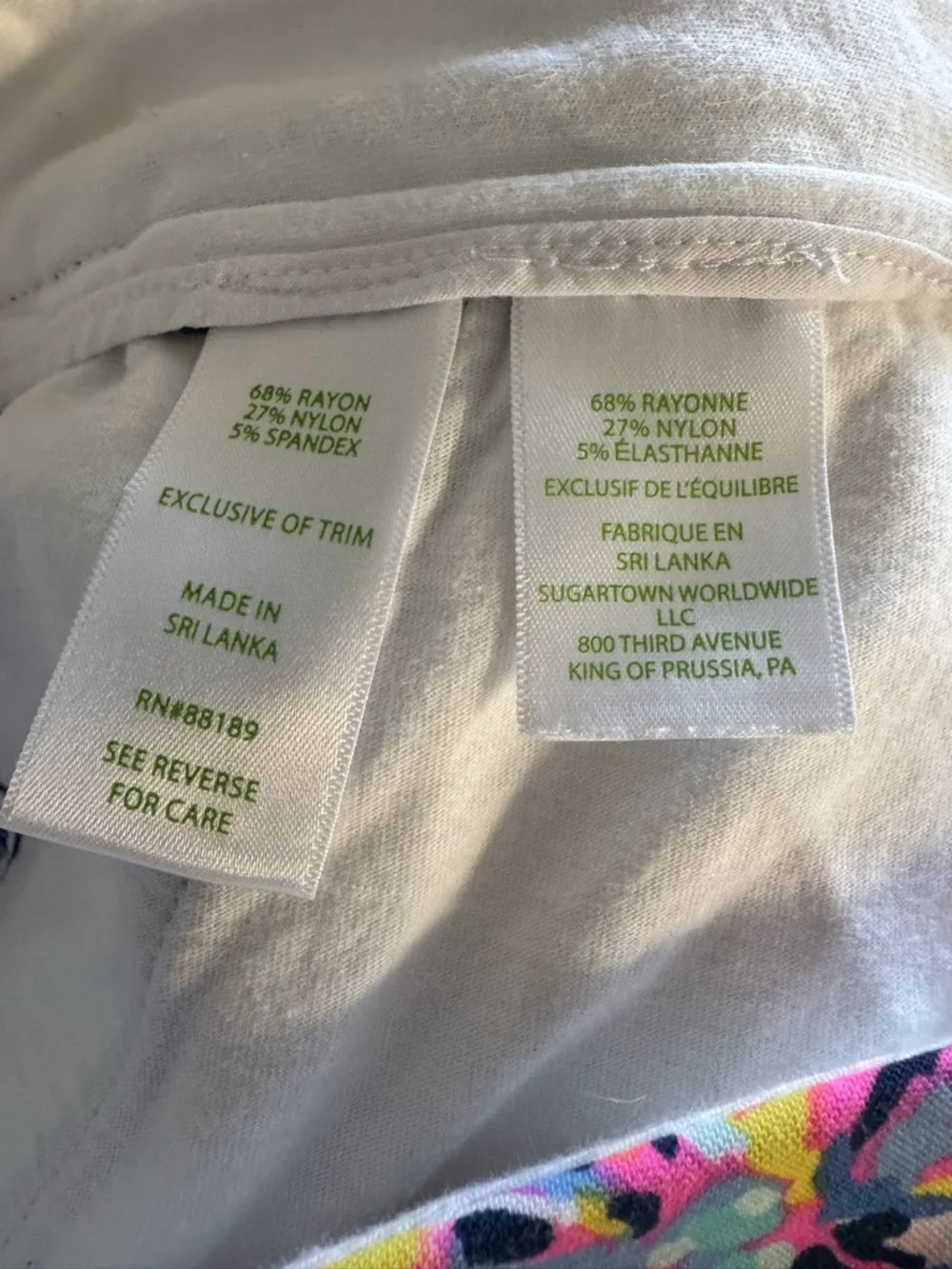 Lilly Pulitzer Callahan Stretch Short 5” Size 6 - Picture 5 of 6